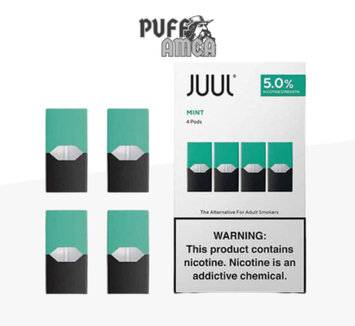 Juul Mint %5 Pod Kartuş pufamca.com