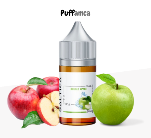 Saltica Double Apple Salt Likit 30 ml pufamca.com